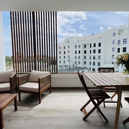Luxury Alamos Garden Con Parking Торремолінос
