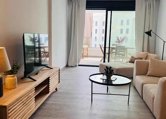 Апартаменты Luxury Alamos Garden Con Parking *