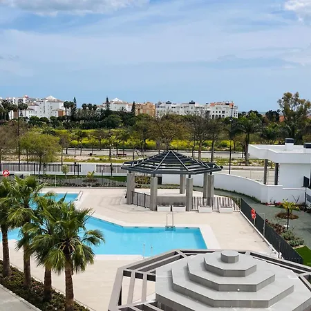 Lägenhet Luxury Alamos Garden Con Parking